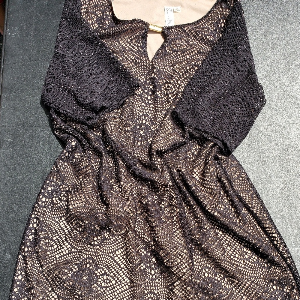 Black Sheath Party Dress
